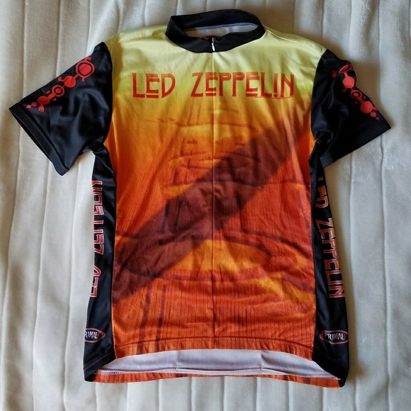 led zeppelin cycling jersey